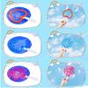 Oun Nana Large Bubble Wands Set with Tray for Kids Toddlers, 12 PCS Plastic Big Giant Bubble Wand Kit Toys Bulk for Summer Outdoor Playtime Activity Party Favors Gifts Birthday Games view 3