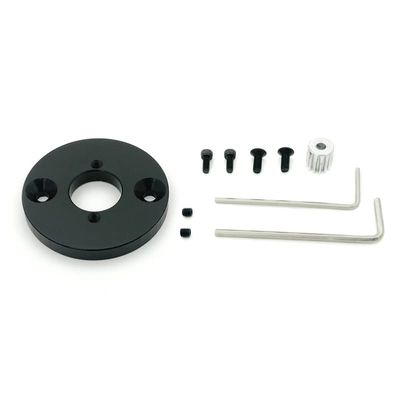 AAPIE MN86 390 to 540/550 Motor Converter with 13T Gear for MN86s MN86k MN86KS G500 1/12 RC Car Upgrade Parts Accessories (Color : Silver)