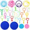 Oun Nana Bubble Wands Set for Kids with Tray, 28 PCS Big Bubble Maker Wand Toys Bulk for Kids Summer Outdoor Activity Games Birthday Gifts Party Favors view 1