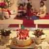 1 Pack Merry Christmas Cake Toppers - Santa Hat Cake Picks & Decorations for Christmas & New Year Parties view 4