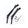 AAPIE New CVD Steel Front & Rear Drive Shaft Assembly Heavy Duty for Traxxas 1/10 Slash 4x4 SLA017 SLA018 RC Parts (Color : Rear Siamese) view 1