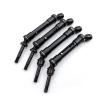 AAPIE New CVD Steel Front & Rear Drive Shaft Assembly Heavy Duty for Traxxas 1/10 Slash 4x4 SLA017 SLA018 RC Parts (Color : Rear Siamese) view 2