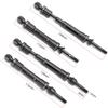 AAPIE New CVD Steel Front & Rear Drive Shaft Assembly Heavy Duty for Traxxas 1/10 Slash 4x4 SLA017 SLA018 RC Parts (Color : Rear Siamese) view 3