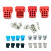 AAPIE Metal Adjustable Shock Absorber Bracket Extender Seat for WPL C14 C24 C34 B14 B16 & MN D90 D91 99S Upgrade RC Car Parts (Color : Blue) view 2