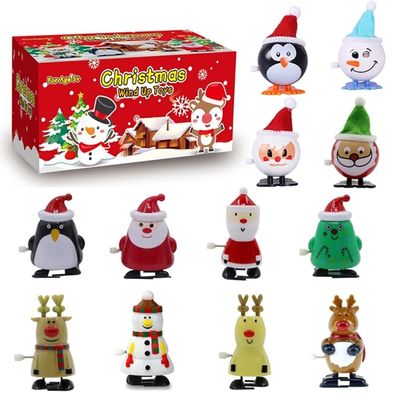 GOSANO Clockwork Toys Toys Clockwork Toys Christmas Stockings Stuffing-12 Boxes