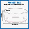 48 Inch Foam Ball Pit for Children Toddlers,Baby Soft Round Ball Pool, Ideal Gift for Babies Infants Indoor and Outdoor Game -(Balls NOT Included) Light Grey view 3