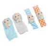 4Pcs Baby Rattle Socks, Arm Hand Bracelet Rattle Baby Wrist Ankle Rattle for Boy Girl view 1