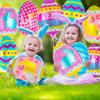 20 PCS Easter Egg Balloons, Happy Easter Foil Balloons, Egg Mylar Balloon for Party Decorations Supplies view 2