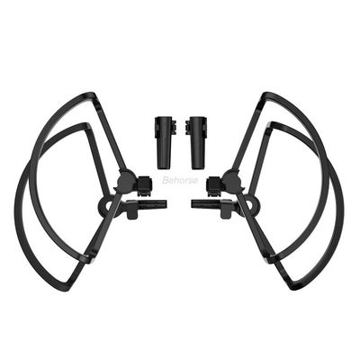 ABZEKH Drone Accessories Propeller Guard for Mini 2 with Heighten Landing Gear Props Blade Protector Ring Cover for DJI Mavic for Mini/for Mini for SE Accessories (Color : Black)