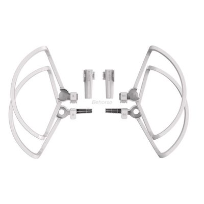 ABZEKH Drone Accessories Propeller Guard for Mini 2 with Heighten Landing Gear Props Blade Protector Ring Cover for DJI Mavic for Mini/for Mini for SE Accessories (Color : Silver)
