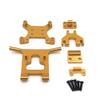 KRYDN Metal Upgrade Fittings Front Guard&Bumper for 1/12 Wltoys 124018,124019 1/14 Wltoys 144001 RC Car Upgrade Parts ( Color : Gold ) view 1