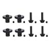 KRYDN 8Pcs Steel Front & Rear Axle Gear Drive Shaft Gear Upgrade Accessories for WPL C14 C24 B24 B36 MN D90 D99 MN99S Parts view 1