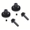 KRYDN 8Pcs Steel Front & Rear Axle Gear Drive Shaft Gear Upgrade Accessories for WPL C14 C24 B24 B36 MN D90 D99 MN99S Parts view 3