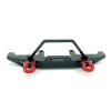 KRYDN Metal Front Bumper for WPL C14 C24 C24-1 1/16 RC Car 4X4 Truck & Crawler Upgrade Parts Accessories ( Color : Black ) view 3
