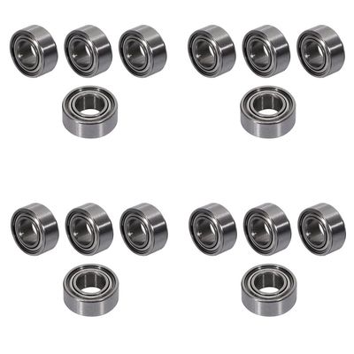 KRYDN 16 Pcs Ball Bearing(5X10X4MM) BE002 for JLB Racing Cheetah 1/10 Brushless RC Car Parts Accessories
