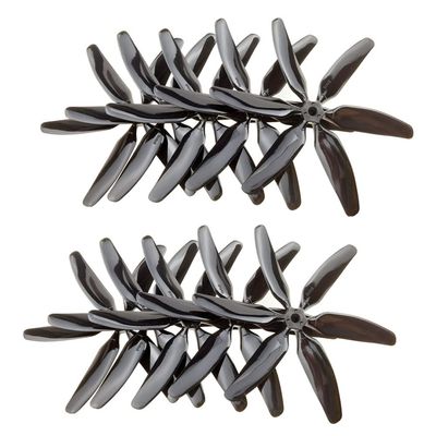 10pcs 504060 5x4x6 6-Blade Single Color CW CCW 5 inch Propellers Blade for FPV Quadcopter Racing RC Drones Frame Kit (5 Pair)