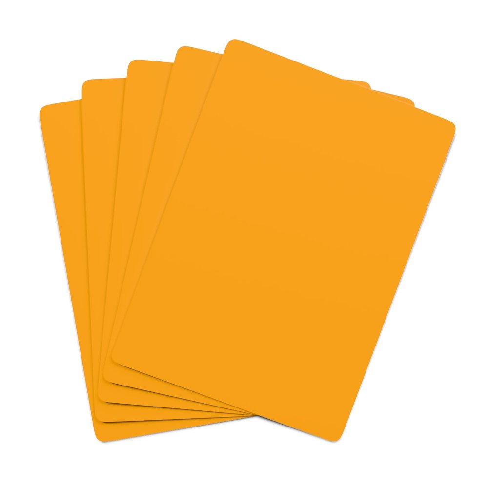 Brian Bula Orange Playing Cards Cool Orange Poker Cards
