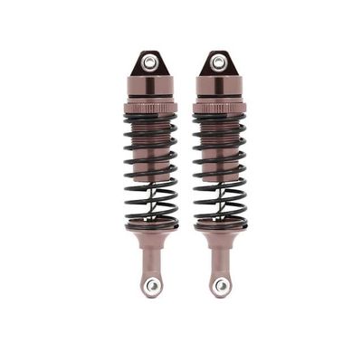 Aluminium Alloy Shock Absorber Assembled Full Metal Big Bore Shocks Front & Rear for Traxxas 1/10 Slash 4x4 Rustler 4x4 VXL ( Color : Multi )