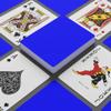 Brian Bula Blue Playing Cards Cool Blue Poker Cards view 2