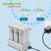 Hanatora Charger Hub with Storage Charging for DJI Mini 3,Mini 4/3 Pro Battery,Three Batteries in Sequence Charge Accessories view 3