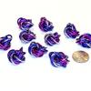 Mbii Fidget Balls (Multi-Packs): Quiet Mobius ADHD Anxiety Stim Stress Relief Toy Tool for Home Travel Office or Desk (Small - 10 Pack, Full, Purples) view 2