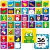 Memory Matching Game, 72 PCS First Words Matching Cards for Toddlers 36 Pairs Memory Cards Educational Toys for Preschool 4 5 6 Years Old view 1