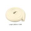 uxcell Corner Guards Edge Protectors 6.56ft(2M), Foam Safety Bumper L Shape for Furniture Corner Table Edge Guard, Beige view 2