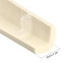 uxcell Corner Guards Edge Protectors 6.56ft(2M), Foam Safety Bumper L Shape for Furniture Corner Table Edge Guard, Beige view 4