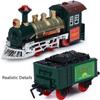Christmas Train Set, Toy Train Set Around The Tree for Boys Girls with Lights Sound, Train Tracks Set for 3 4 5 6 7 8 up Year Old Kids view 3
