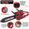 Kids Construction Tool Set for Halloween Toddler Boys Girls 3+ Ages,Red Preschool Pretend Play Tool,Toddler Toys with Electric Toy Chainsaw, Drill Toy,Toy Tools Christmas for Kids view 2