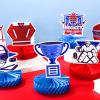 12 Pcs Hockey Decorations for Tables Ice Hockey Honeycomb Table Centerpieces Birthday Party Supplies Sports Decor for Men Women Theme Gifts Decor view 4