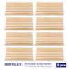 GOTHINK Wooden Domino Racks Set of 8 Trays for Mexican Train Dominoes Games Domino Tiles Holders Mexican Train Accessories for Adults & Kids - Dominoes NOT Included view 3