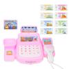 Toy Cash Register for Kids, Plastic Parent-child Interactive Cash Register Toy Gift for Toddlers Boys Girls Pink view 1