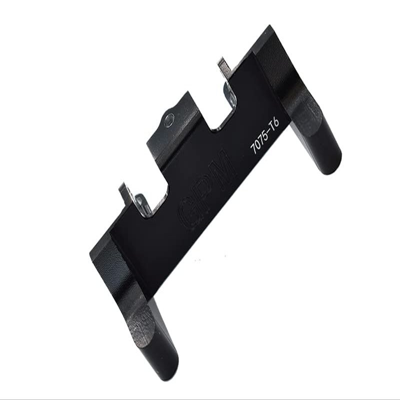 GPM Upgrades Aluminum 7075-T6 Servo Mount for 1/18 UTB18 Capra 4WD Unlimited Trail Buggy (AXI01002) RC Cars (Black)