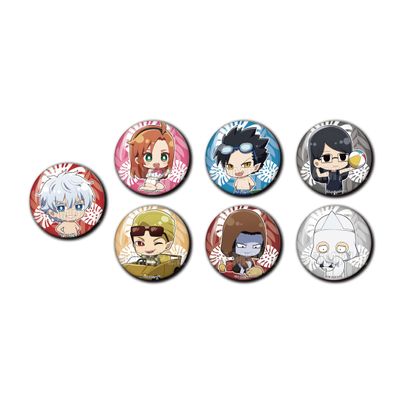 Vampire Immediately Die 2 Night Beach Ver. Trading Tin Badges B, Box of 7