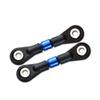 3* Adjustable Steering Link Rod Tie Rod Kit for Tamiya TT-02 TT02 1/10 RC Car DIY view 4