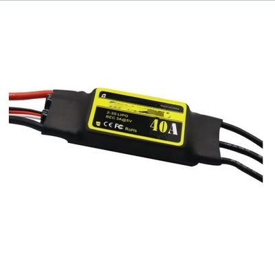 APEFIT RC Helicopter Aircraft Parts for XF30A XF40 30A 40A Brushless ESC T / XT60 Plug for SU27 RC Airplane EPO Fixed Wing for Rc Quadcopter Drone Model Replaceable Accessories (Color : 40A T Plug)