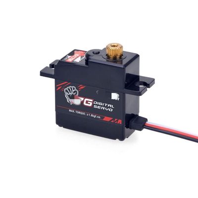 RC helicopter aircraft parts For SURPASS Hobby Digital Servo 9G 17G 25G 6KG 9KG 15KG 20kg Metal Gear Servo for 1/8 1/10 RC Car Boat Duct Plane Airplane Robot Replaceable accessories ( Color : 9g S0009