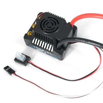 APEFIT RC Helicopter Aircraft Parts for Platinum 120A 150A 2-4S Waterproof Burshless ESC with 5.8V-6.1V/3A BEC for 1/10 1/12 1/14 RC Car Truck Model Toys Replaceable Accessories (Color : 120A)