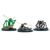 Fallout Wasteland Warfare: Creatures - Blood Bugs - 3 Unpainted Resin Miniatures, RPG, Includes Scenic Bases, 32MM Scale Figures, Tabletop Roleplaying Game Minifigures,Grey view 2