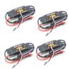 APEFIT RC Helicopter Aircraft Parts 4pcs/lot Brushless 40A ESC Speed Controler 2-4S with 5V 3A UBEC for RC FPV Quadcopter RC Airplanes Helicopter Replaceable Accessories (Color : Tplug) view 1