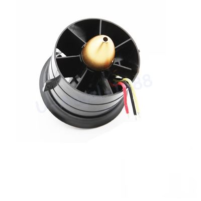 RC helicopter aircraft parts For Jet Plane Fan 64mm 70MM 90MM 120MM 12 Blades Ducted Fan System EDF For Jet Plane with Brushless Motor RC Plane EDF RC Helicopter Replaceable accessories ( Color : 120M