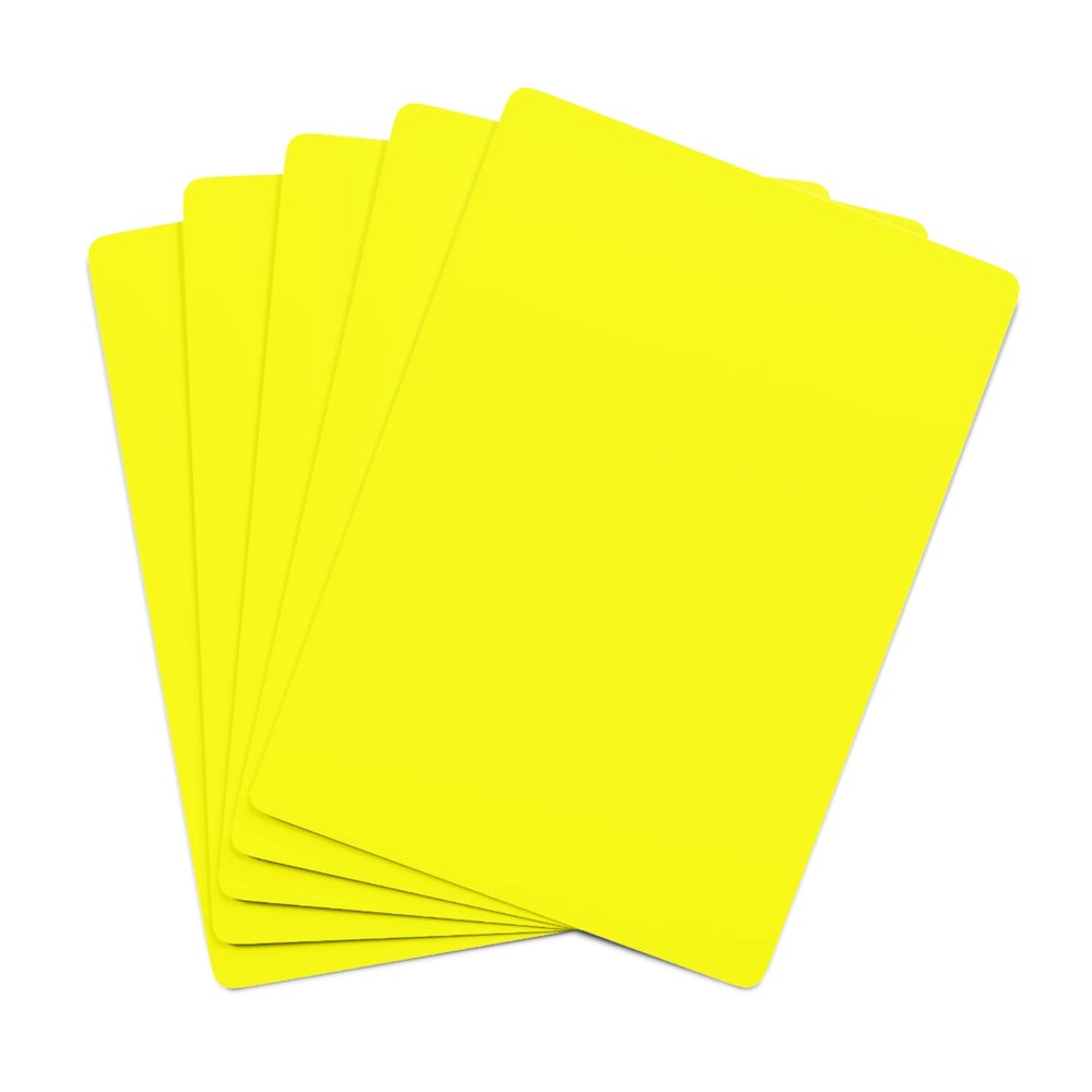 Brian Bula Yellow Playing Cards Cool Yellow Poker Cards