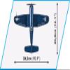 COBI Historical Collection Korean War F4U-4  Corsair Aircraft view 4