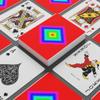 Brian Bula Diamond Rainbow Playing Cards Psychedelic Diamond Rainbow Poker Cards view 2