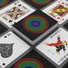 Brian Bula Circle Rainbow Playing Cards Rainbow Art Poker Cards view 2