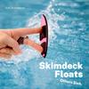 Skimdeck Professional Floating Finger Board Surf Skim Board for Fingers (Blue/Black) view 2