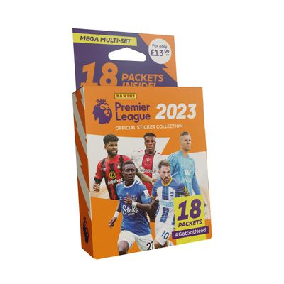 PANINI Premier League 2022/23 Sticker Collection Mega Multiset