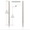 Woodland SCENICS Suspended Flashing Traffic Light 2 Pack O Gauge view 3