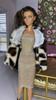Eledoll CLOTHES Fashion Pack Boss Lady Beige Fur Coat Set New view 3
